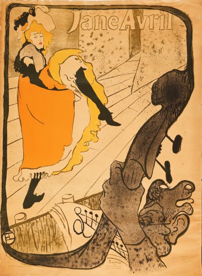 Jane Avril - Henri de Toulouse Lautrec