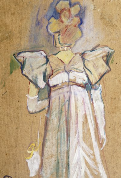 Jane Avril, 1893 - Henri de Toulouse Lautrec