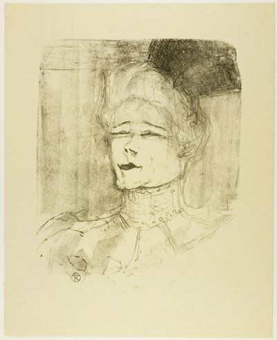 Jeanne Granier, de Treize Lithographies - Henri de Toulouse Lautrec