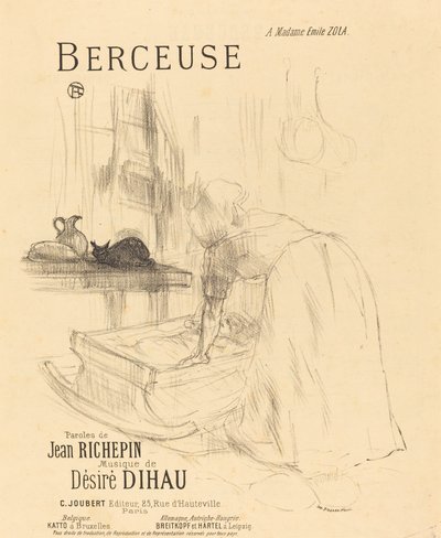 La Berceuse - Henri de Toulouse Lautrec