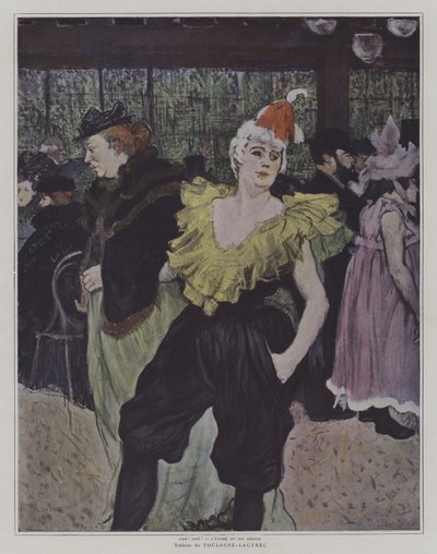La Clownesse Cha-U-Kao au Moulin Rouge - Henri de Toulouse Lautrec