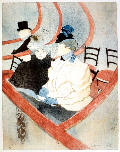 La Grande Loge, 1896-1897 - Henri de Toulouse Lautrec