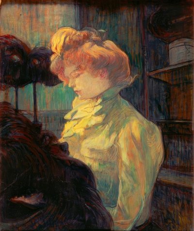 La Modiste (Mademoiselle Louise Blouet) - Henri de Toulouse Lautrec