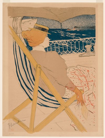 La Passagère du 54 - Henri de Toulouse Lautrec