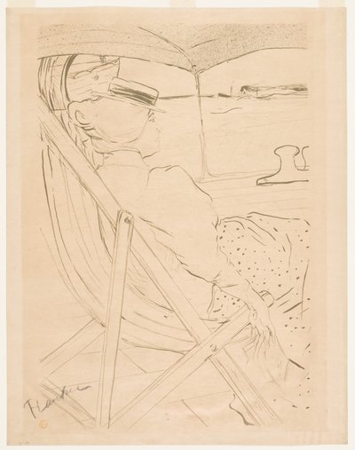 La Passagère du 54 - Henri de Toulouse Lautrec