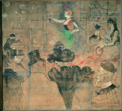 La danse mauresque, ou Les Almées - Henri de Toulouse Lautrec