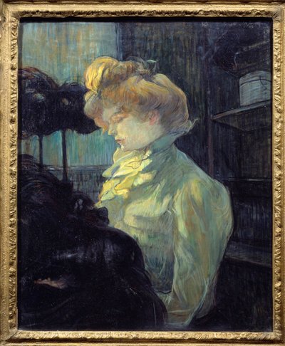 La modiste - Henri de Toulouse Lautrec