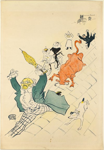 La vache enragée - Henri de Toulouse Lautrec