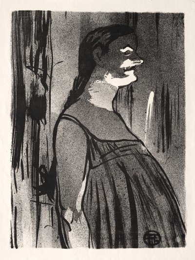 Le Café-concert : Mme Abdala - Henri de Toulouse Lautrec
