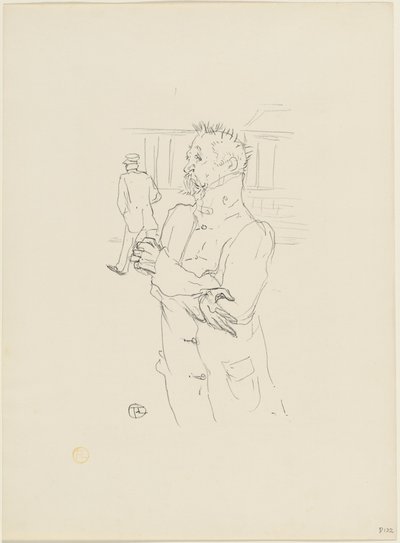 Le Fou, 1895 - Henri de Toulouse Lautrec