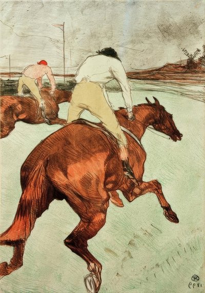 Le jockey - Henri de Toulouse Lautrec