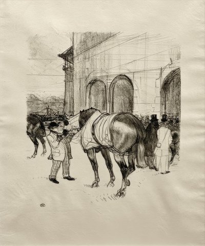 Le Paddock - Henri de Toulouse Lautrec