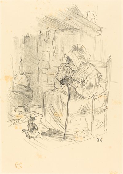 Le secret - Henri de Toulouse Lautrec