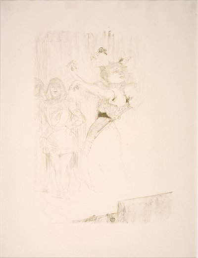 Lender dansant le pas du Boléro, dans Chilpéric - Henri de Toulouse Lautrec