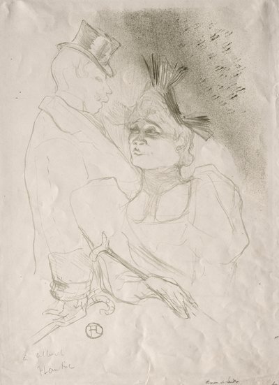Prêteur et Baron - Henri de Toulouse Lautrec