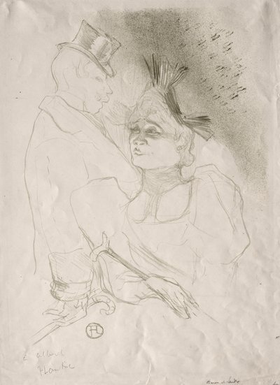 Prêteur et Baron, 1893 - Henri de Toulouse Lautrec