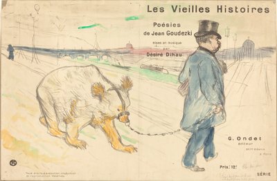 Les Vielles Histoires couverture frontispice - Henri de Toulouse Lautrec