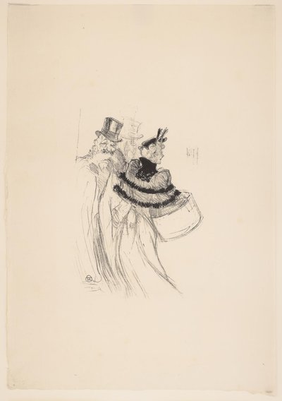 Les Vieux Messieurs - Henri de Toulouse Lautrec