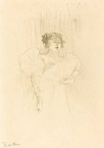 Luce Myres, de face - Henri de Toulouse Lautrec