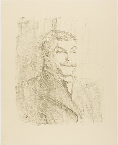Lucien Guitry, de Treize Lithographies - Henri de Toulouse Lautrec