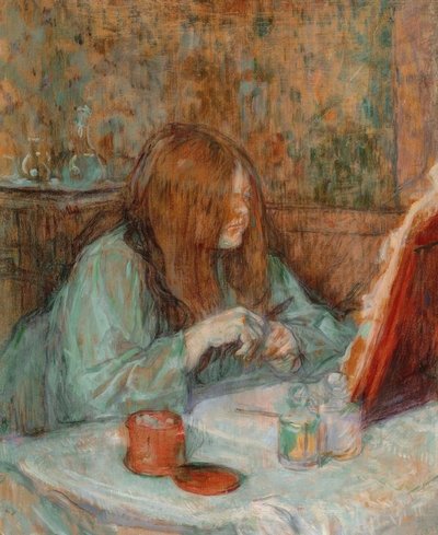 Madame Poupoule à sa toilette - Henri de Toulouse Lautrec
