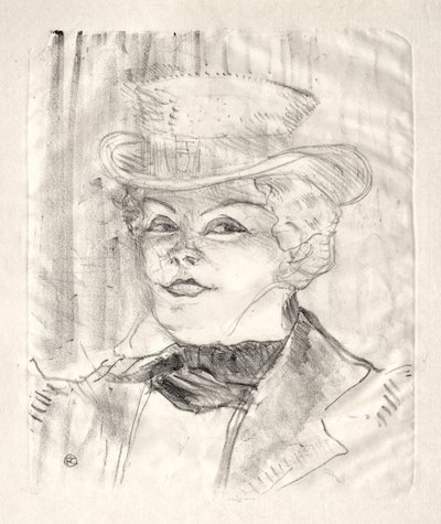 Madame Réjane - Henri de Toulouse Lautrec