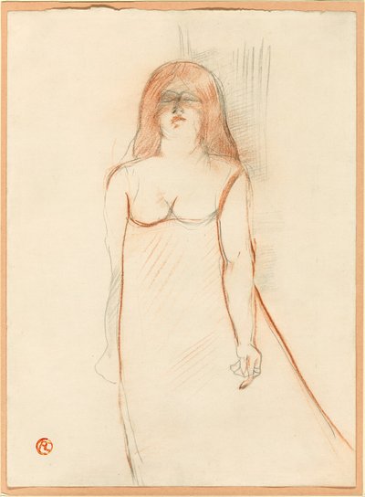 Mademoiselle Cocyte - Henri de Toulouse Lautrec