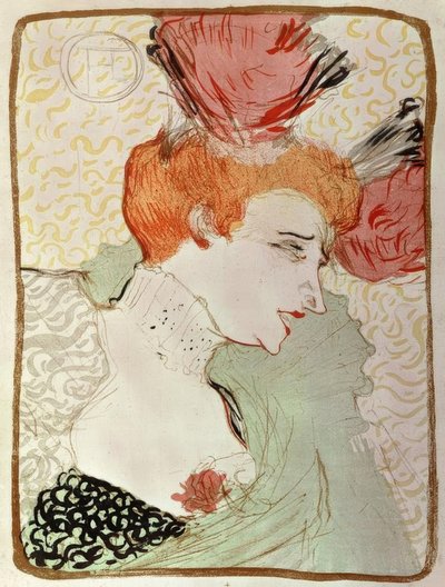 Mademoiselle Marcelle Lender, en buste - Henri de Toulouse Lautrec