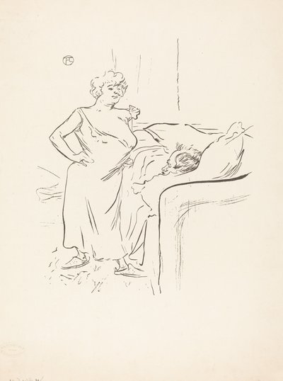 Homme et femme - Henri de Toulouse Lautrec