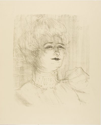 Marie-Louise Marsy, de Treize Lithographies - Henri de Toulouse Lautrec
