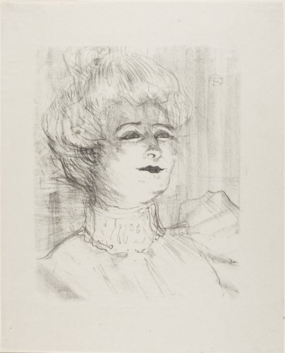 Marie-Louise Marsy, de Treize Lithographies - Henri de Toulouse Lautrec