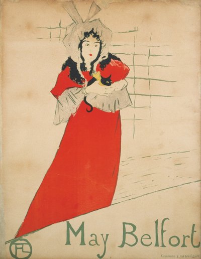 Affiche de May Belfort - Henri de Toulouse Lautrec