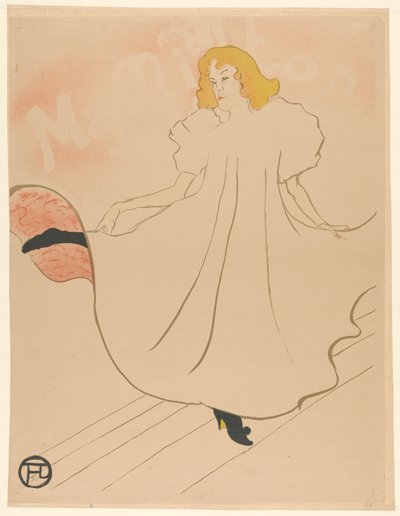 May Milton dansant - Henri de Toulouse Lautrec