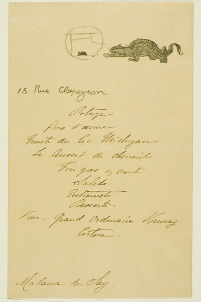 Menu d