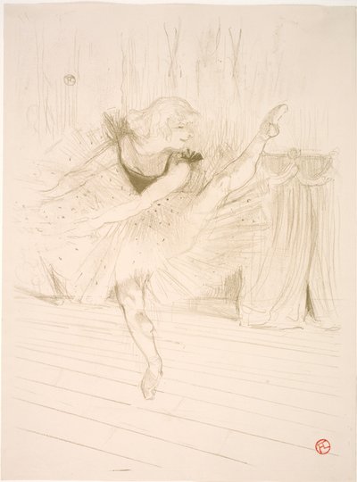 Mlle Ida Heath, danseuse anglaise - Henri de Toulouse Lautrec