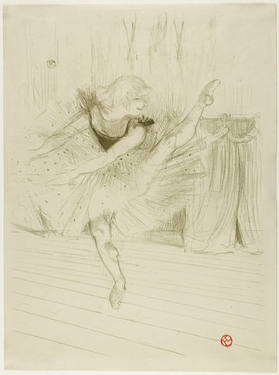 Miss Ida Heath, danseuse anglaise - Henri de Toulouse Lautrec