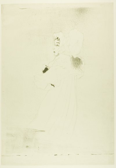 Miss May Belfort (grande planche) - Henri de Toulouse Lautrec