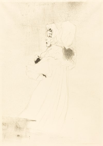 Miss May Belfort, grande planche, 1895 - Henri de Toulouse Lautrec