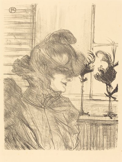 Mme. Le Marguoin, modiste - Henri de Toulouse Lautrec