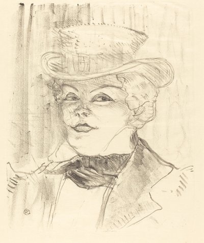 Mme. Réjane - Henri de Toulouse Lautrec