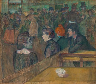 Moulin de la Galette, 1889 - Henri de Toulouse Lautrec