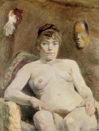 Femme nue - Henri de Toulouse Lautrec