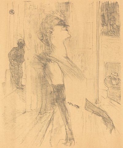 Sur la scène - Henri de Toulouse Lautrec