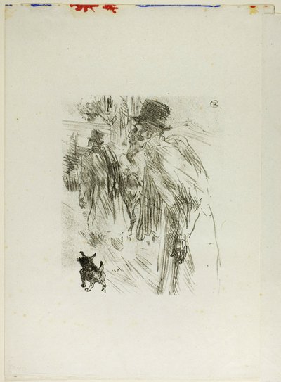 Juifs polonais, Carlsbad, de Au Pied du Sinaï - Henri de Toulouse Lautrec