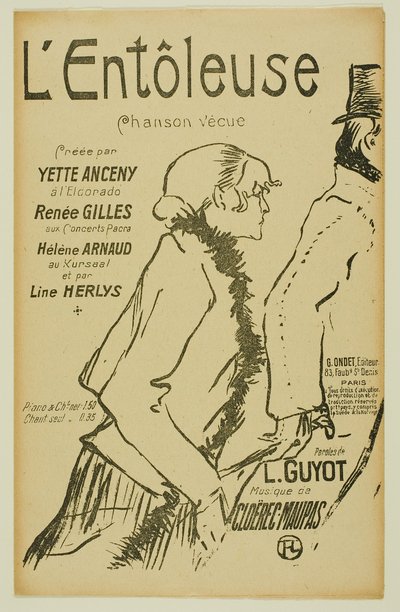 Pauvre prostituée ! - Henri de Toulouse Lautrec