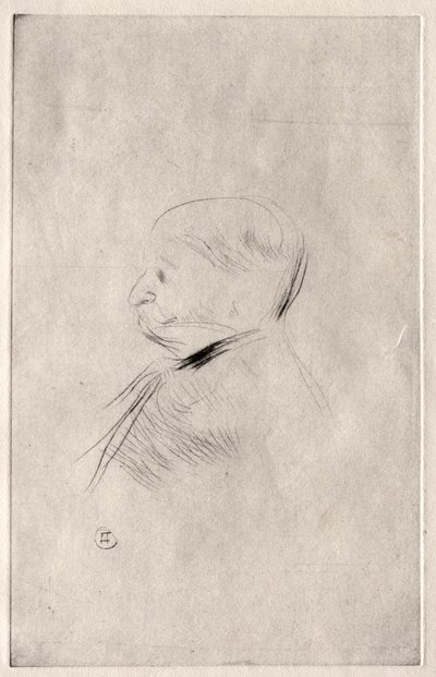 Portrait de M. X., 1898 - Henri de Toulouse Lautrec