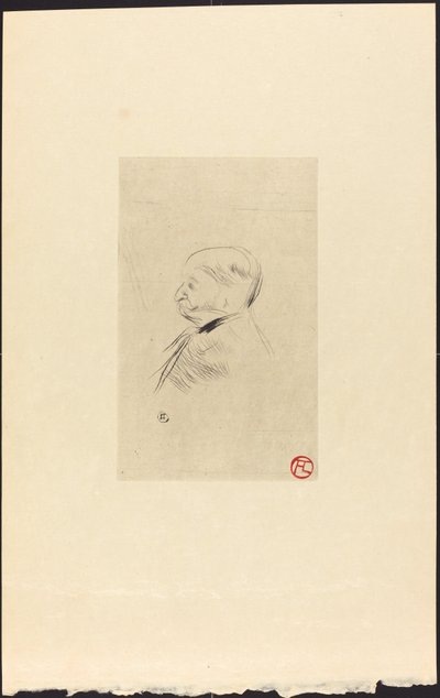 Portrait de M. X, 1898 - Henri de Toulouse Lautrec