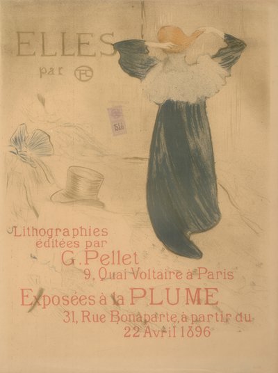 Affiche pour Elles, 1896 - Henri de Toulouse Lautrec