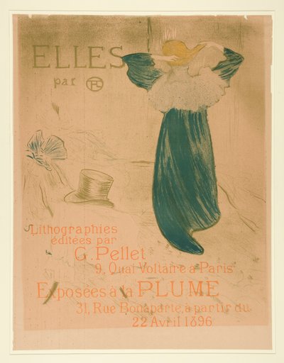 Affiche de Frontispice pour - Henri de Toulouse Lautrec
