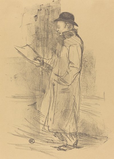 Programme du Bénéfice Gémier, 1897 - Henri de Toulouse Lautrec